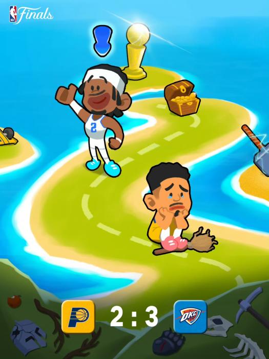 天王山之战雷霆取胜，距离总冠军仅一步之遥，