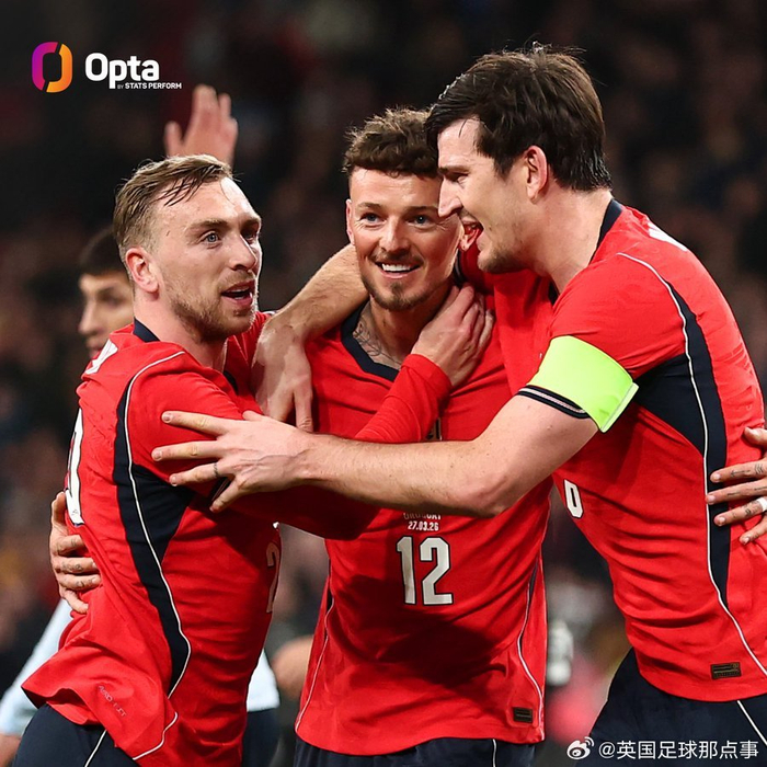 本·怀特破门助英格兰追平历史纪录 阿森纳球员