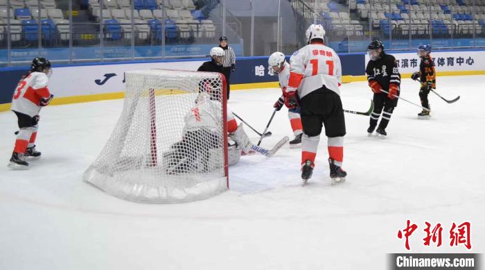 首届协会杯三对三冰球联赛哈尔滨开赛 36支队伍